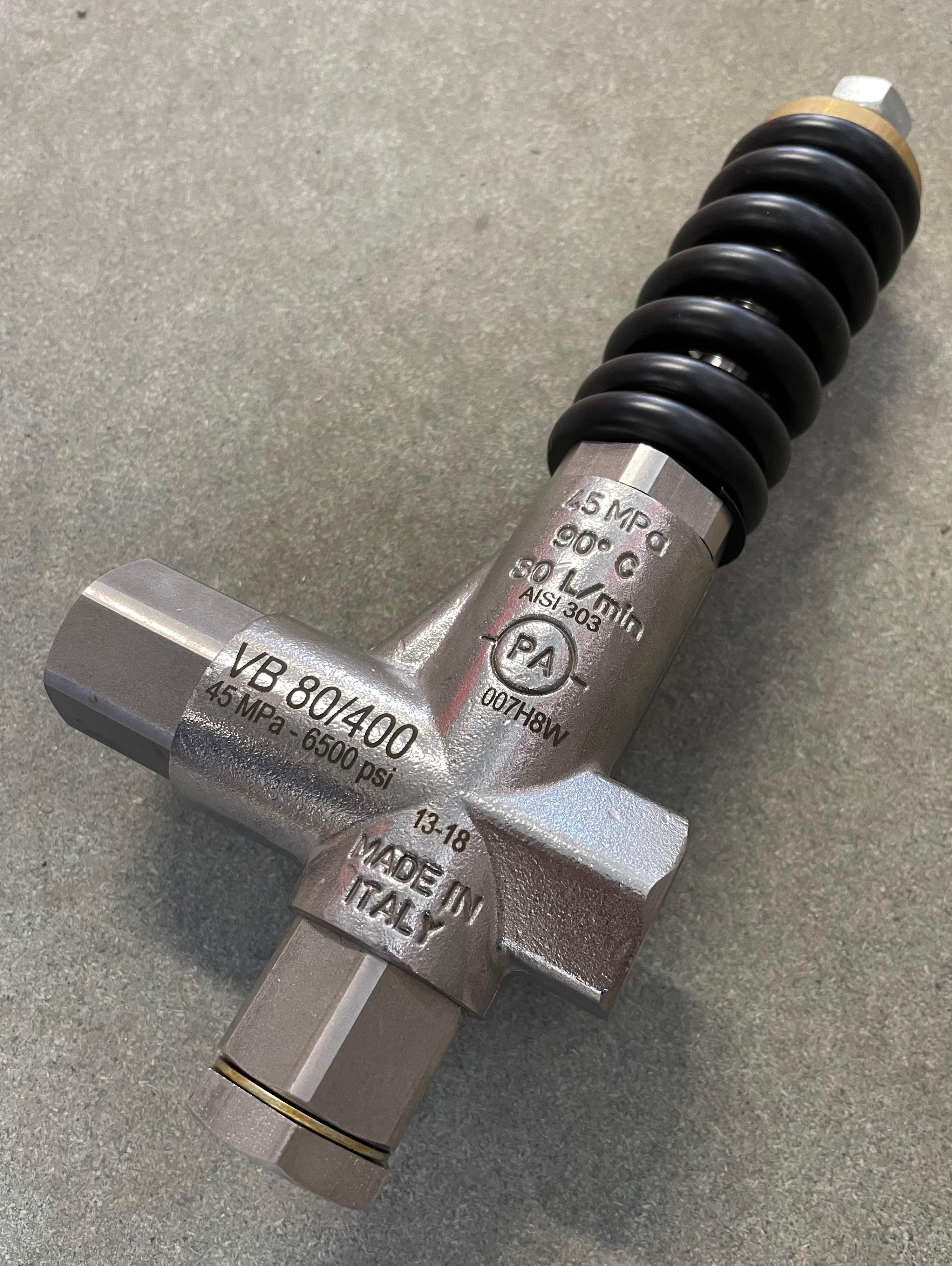 Omløpsventil 500 bar 80L