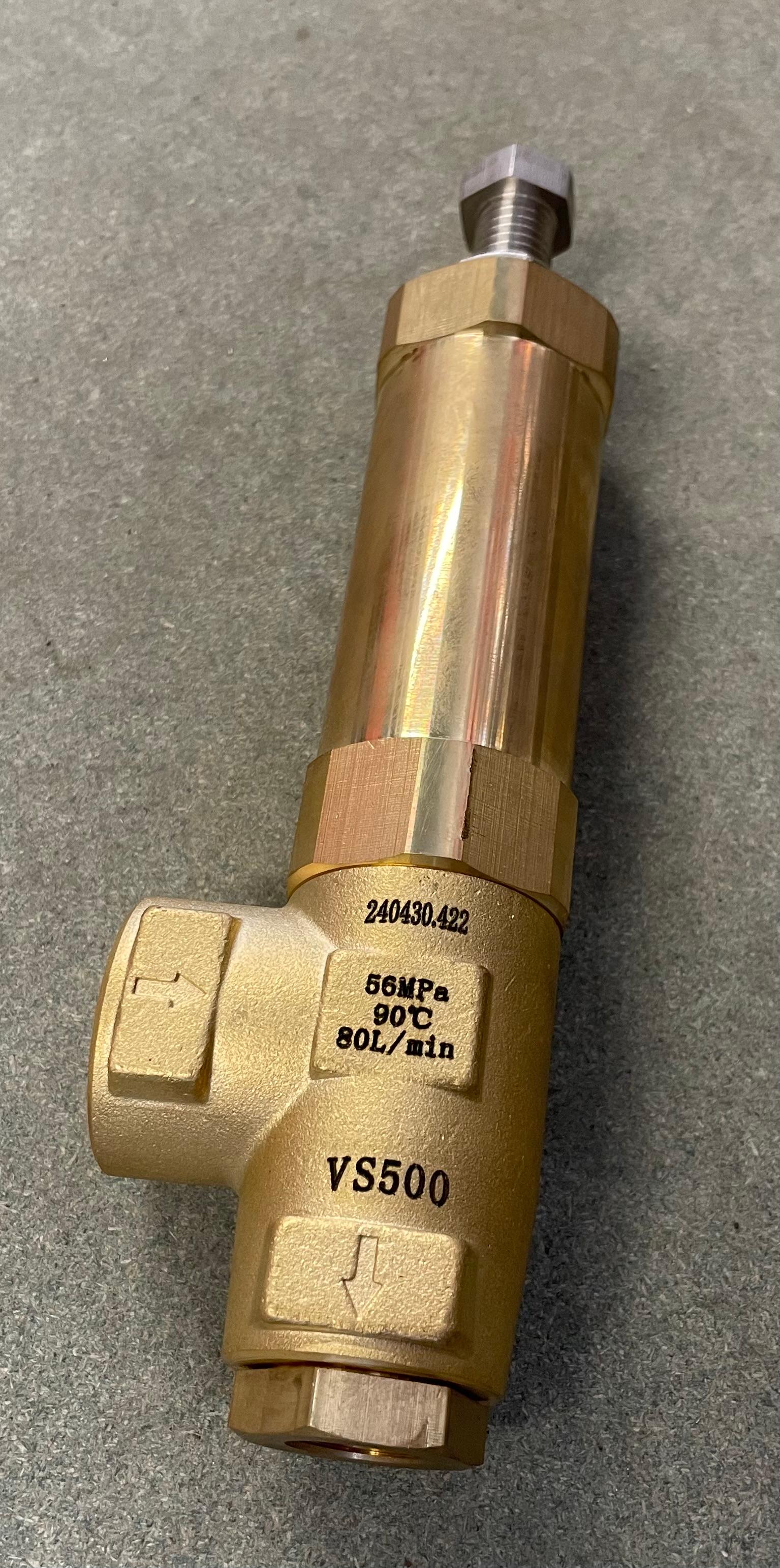 Sikkerhetsventil 600 bar